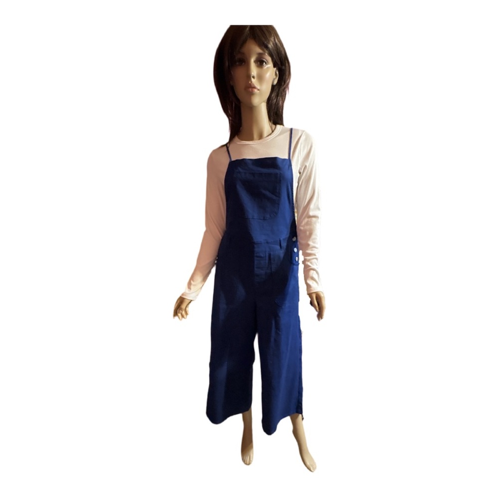 Zenana Outfitters Women's Blue Overalls